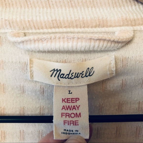 Madewell Striped Catnap Robe Size L - Picture 6 of 8